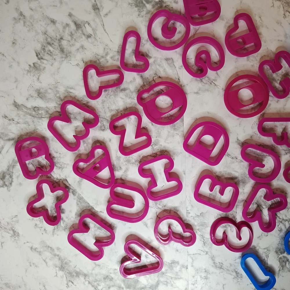 Letters Numbers Shapes Animals Cookie Cutters